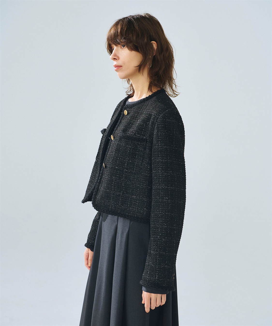 N.O.R.C ツィードショートジャケット_sub_6