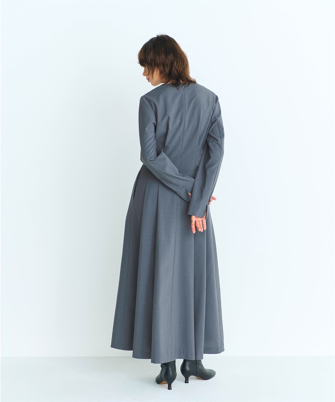 ココ　フォクシー シームレスフレアワンピース グレースウール2点 マルチ刺繍フレアワンピース / GRACE CONTINENTAL | GRACE CONTINENTAL