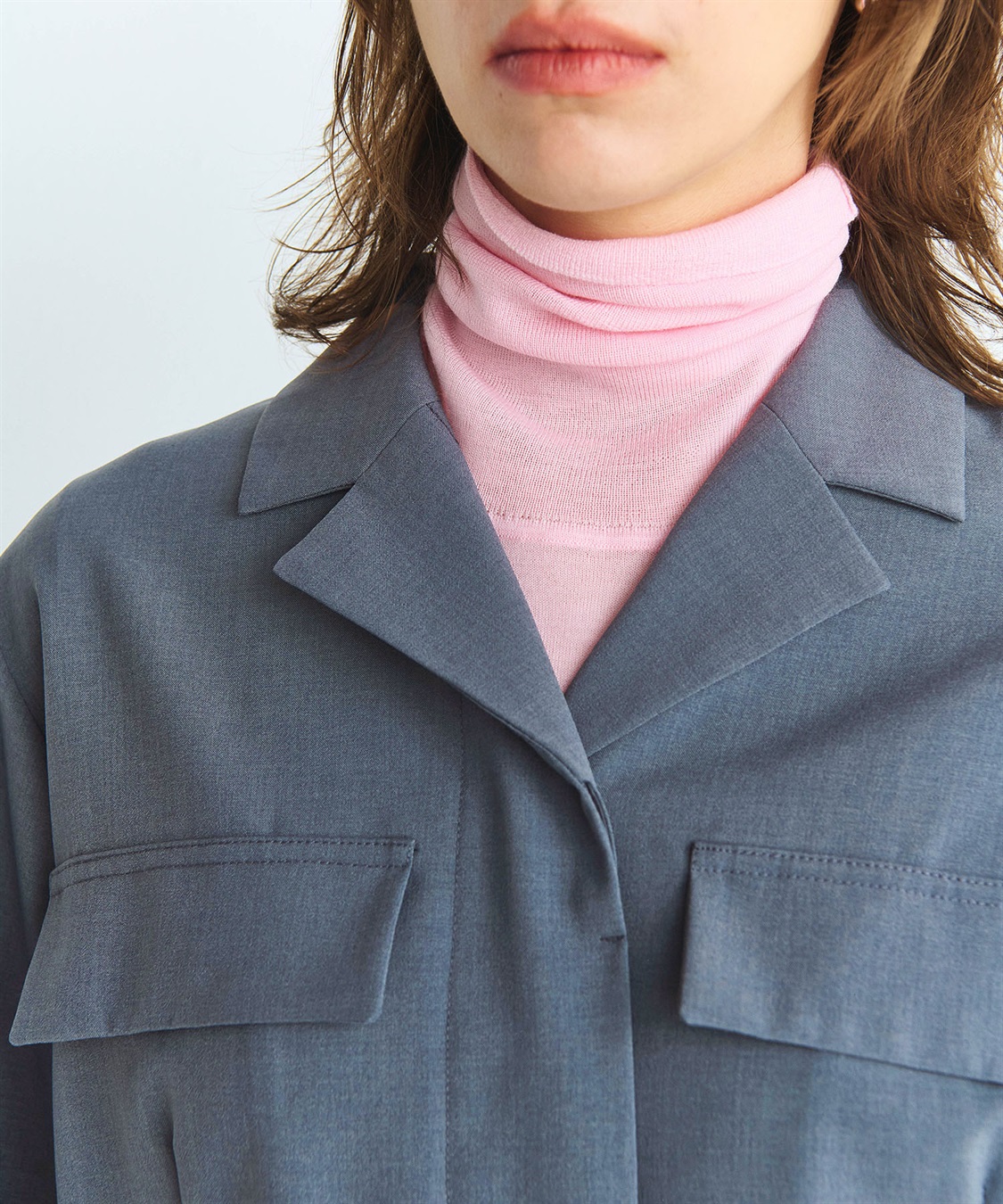 ウォシャブルテーラードカラーオールインワン【CLEAN MOTION】 N.O.R.C