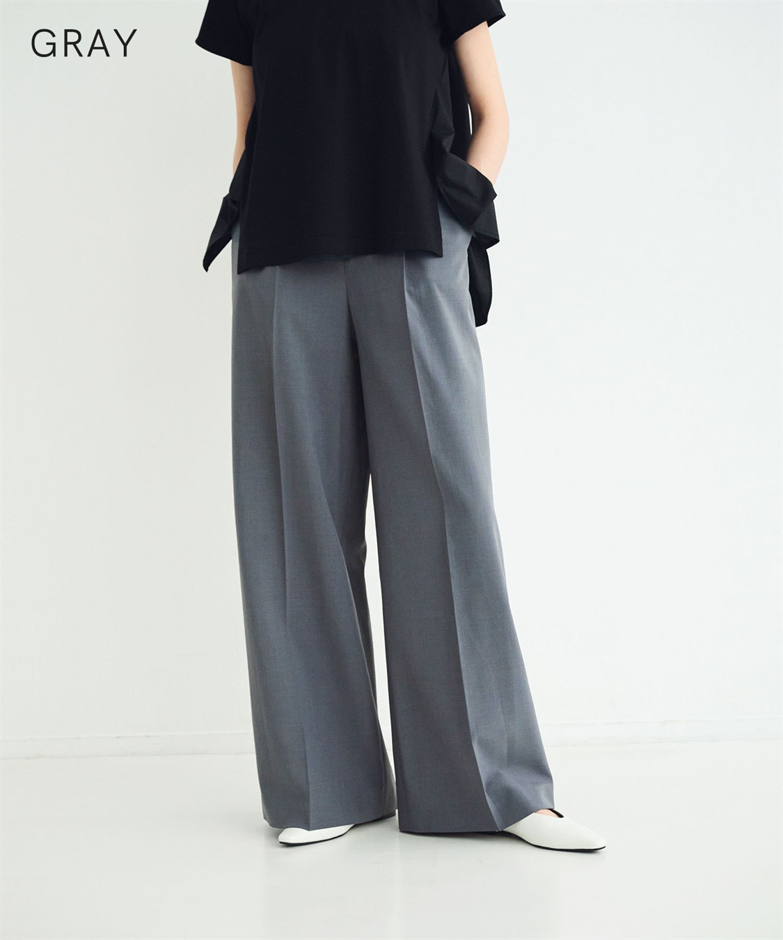 N.O.R.C ウォシャブルワイドストレートパンツ【CLEAN MOTION】_sub_4