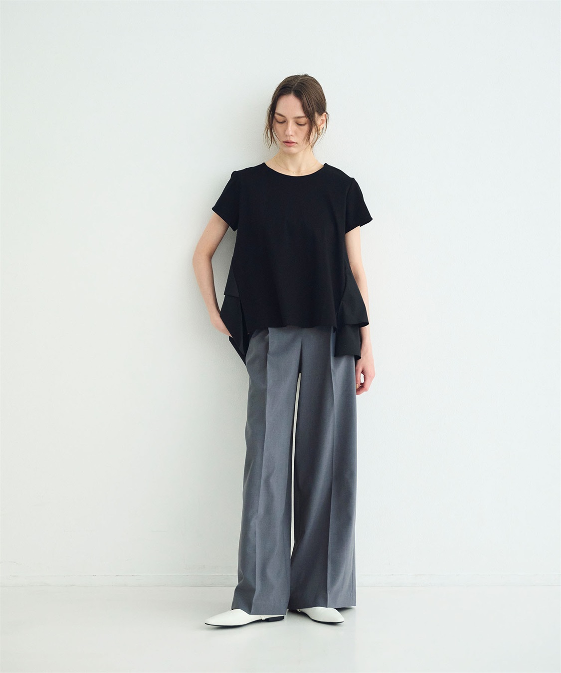 N.O.R.C ウォシャブルワイドストレートパンツ【CLEAN MOTION】_sub_5