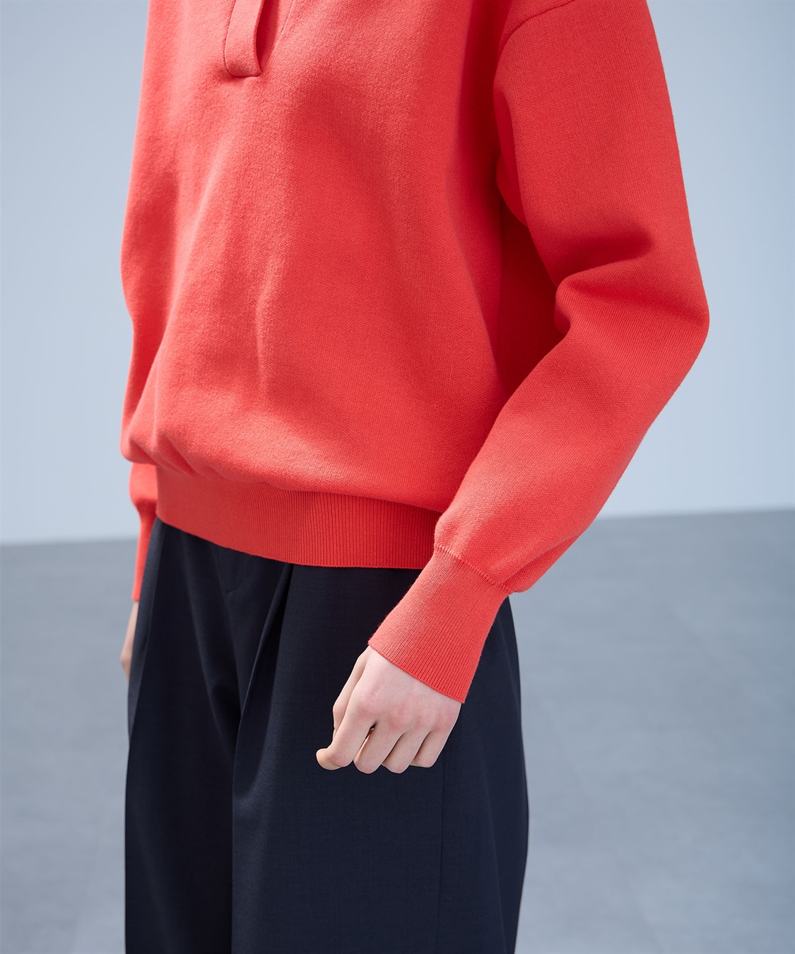 スウェットライクスキッパーニット N.O.R.C｜クロスプラス公式通販サイト