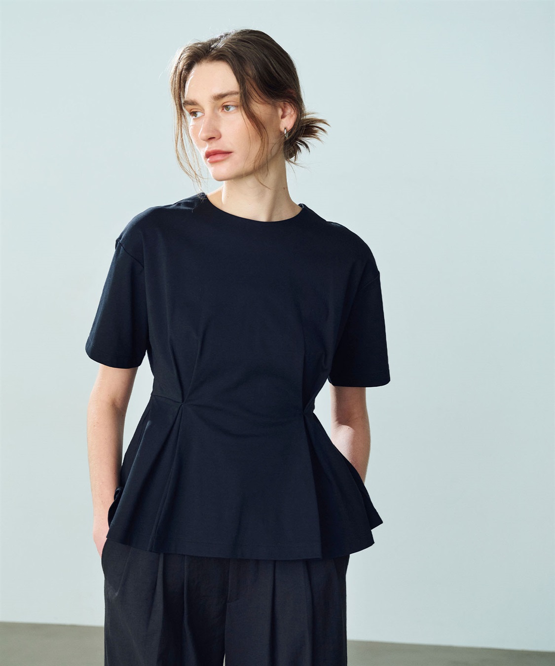 タックシルエットトップス【マルチファンクション】 N.O.R.C｜クロス