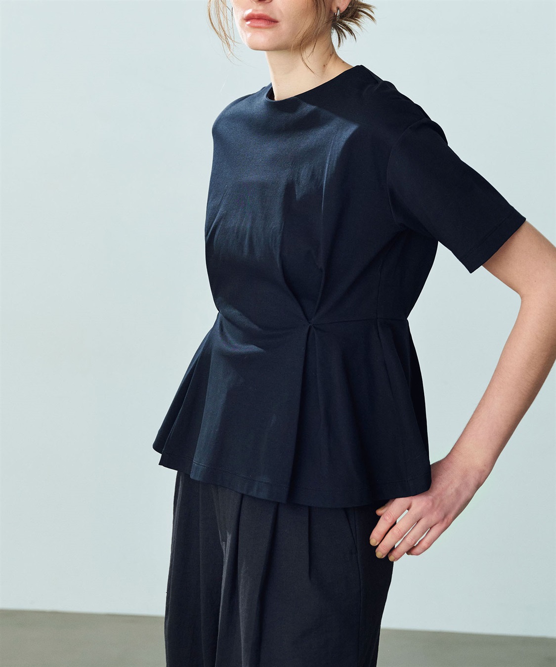 タックシルエットトップス【マルチファンクション】 N.O.R.C｜クロス