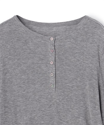 N.O.R.C TENCEL WOOL ヘンリーネックトップス_subthumb_25