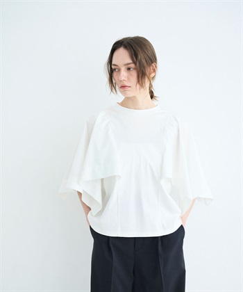 N.O.R.C タイプライターハンカチスリーブトップス【クールスムース】_subthumb_2