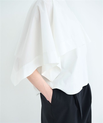 N.O.R.C タイプライターハンカチスリーブトップス【クールスムース】_subthumb_8