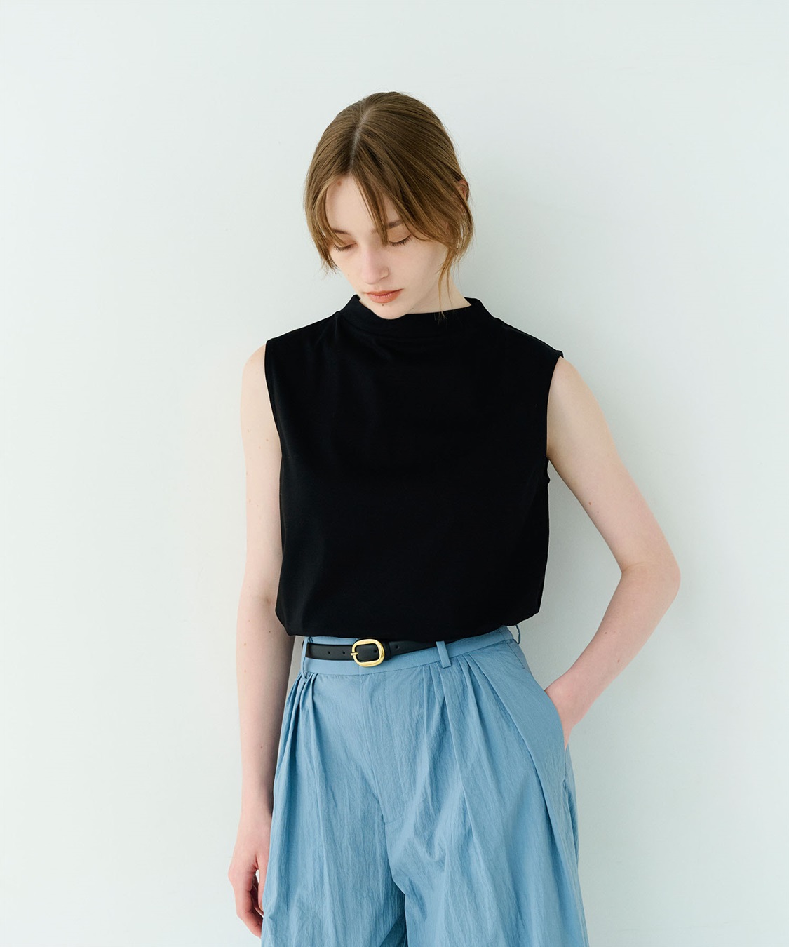 N.O.R.C ハイネックノースリーブT【クールスムース】_sub_10