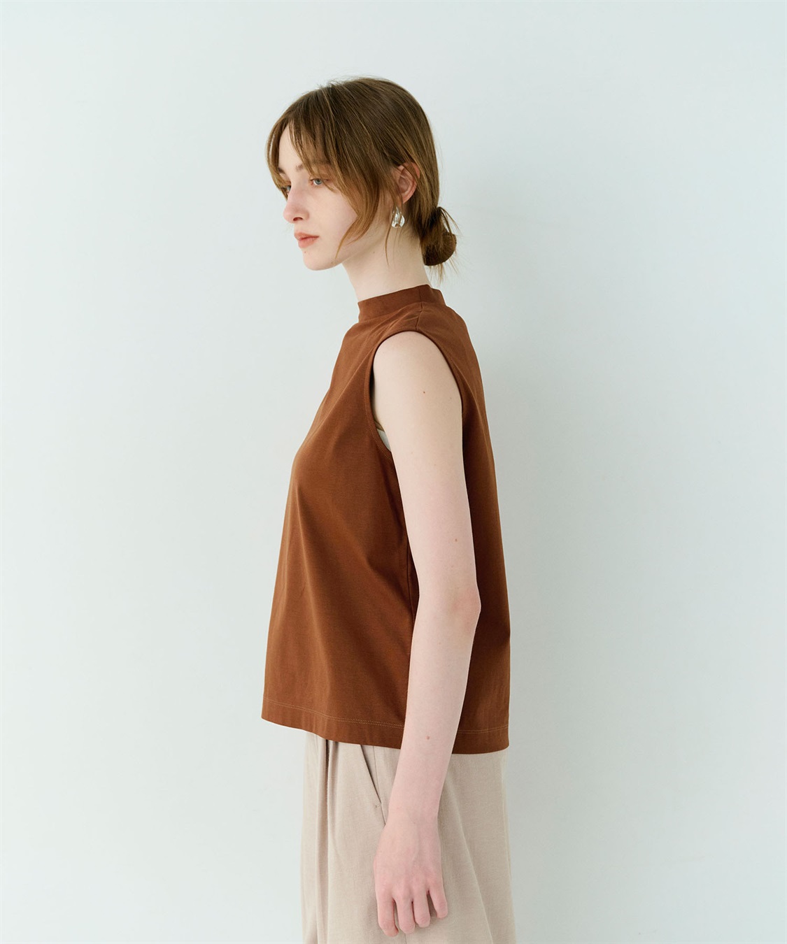 N.O.R.C ハイネックノースリーブT【クールスムース】_sub_19