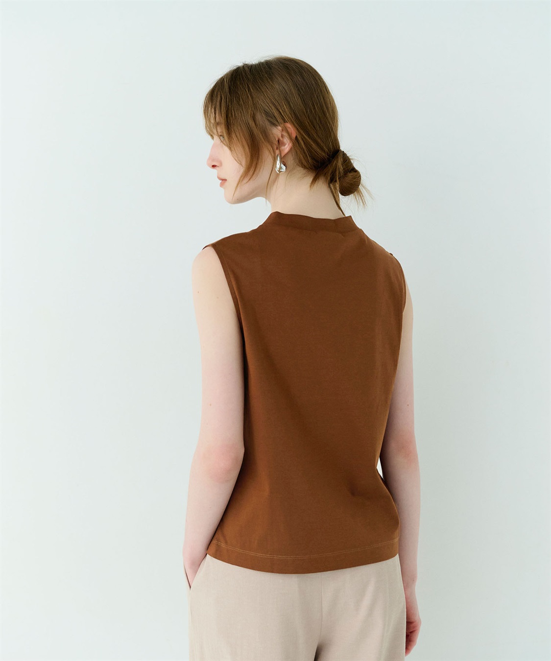 N.O.R.C ハイネックノースリーブT【クールスムース】_sub_20