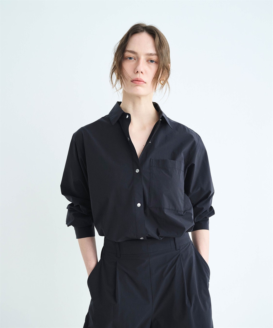 ラッシュガードスナップシャツ【Water repellent】 N.O.R.C ラッシュガードスナップシャツ【Water repellent】 N.O.R.C
