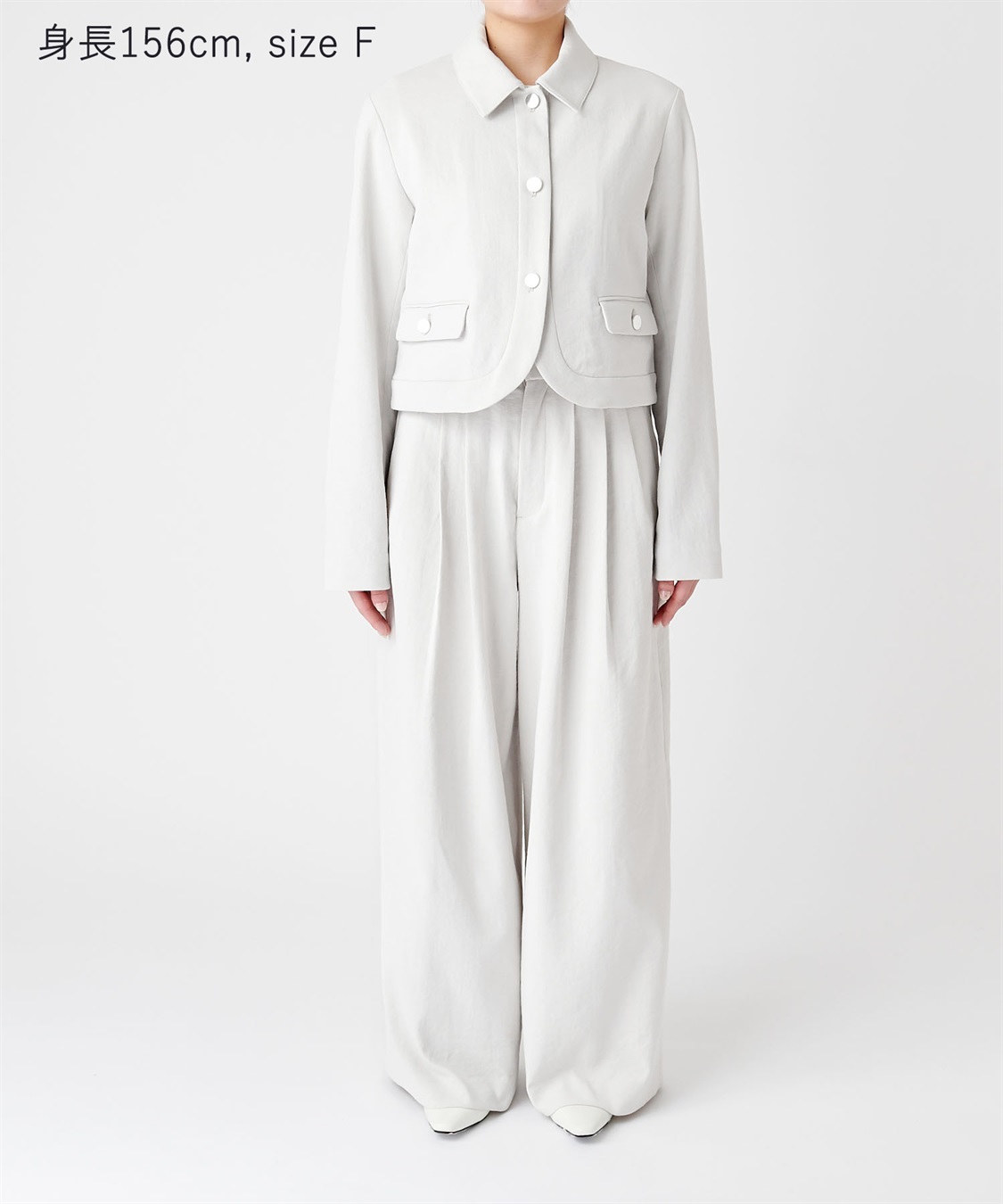 N.O.R.C 【リネンオックス】ラウンドショートジャケット_sub_10