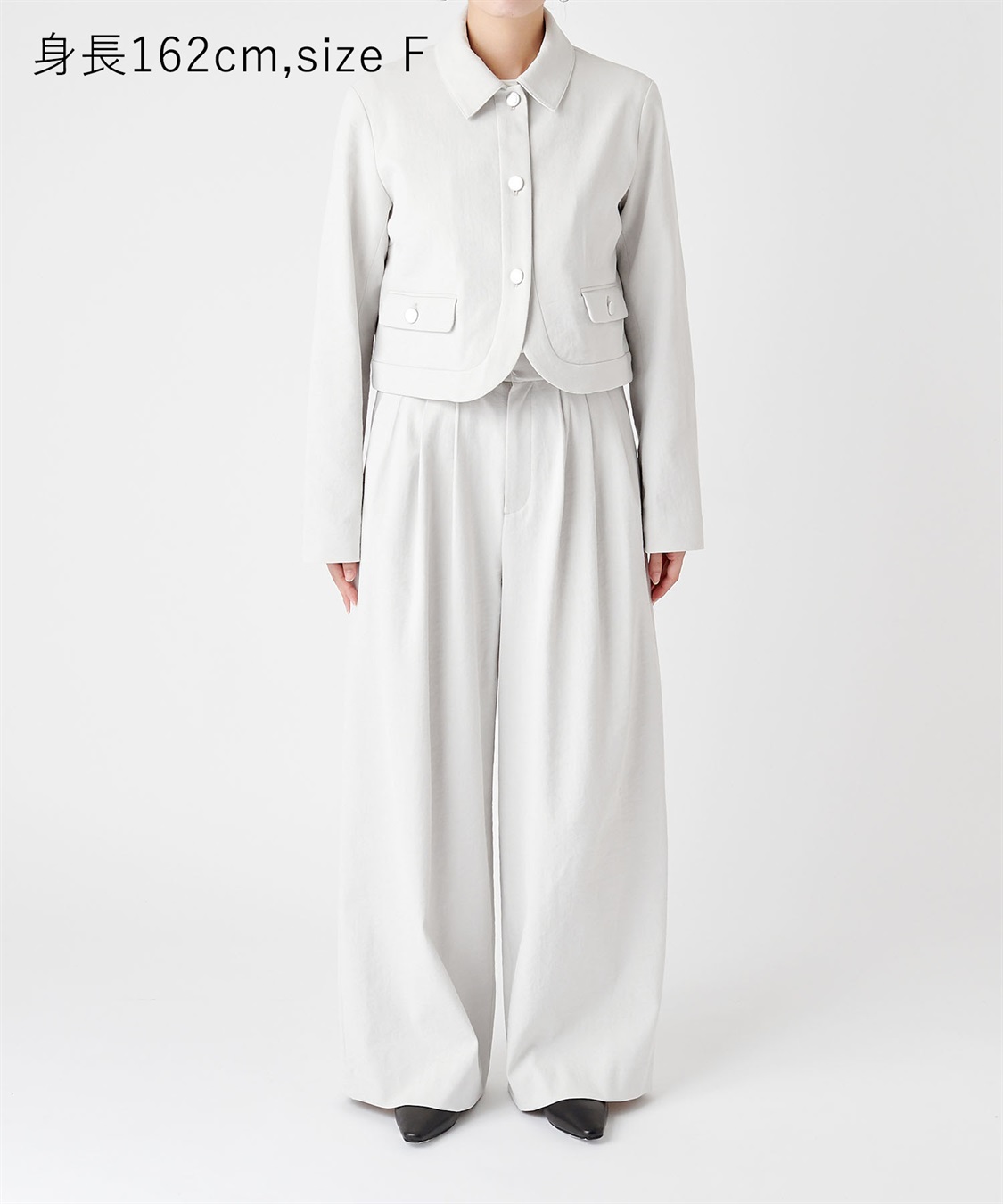 N.O.R.C 【リネンオックス】ラウンドショートジャケット_sub_12