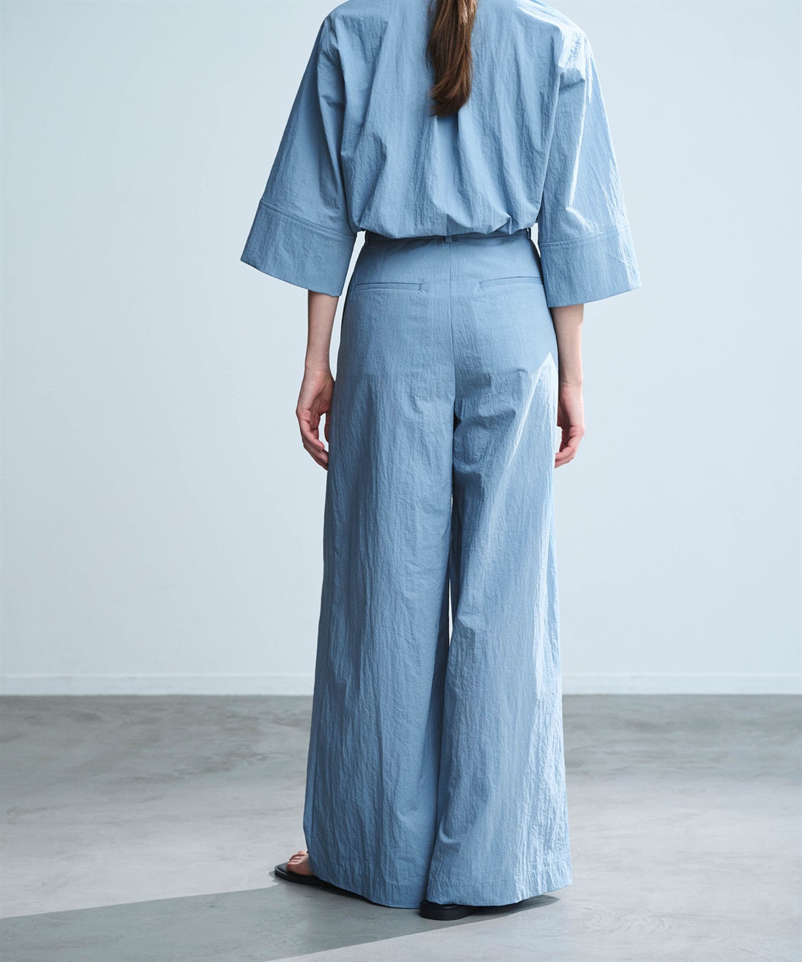 N.O.R.C ナイロンタスランタックワイドパンツ【AIRY MOTION】_sub_10