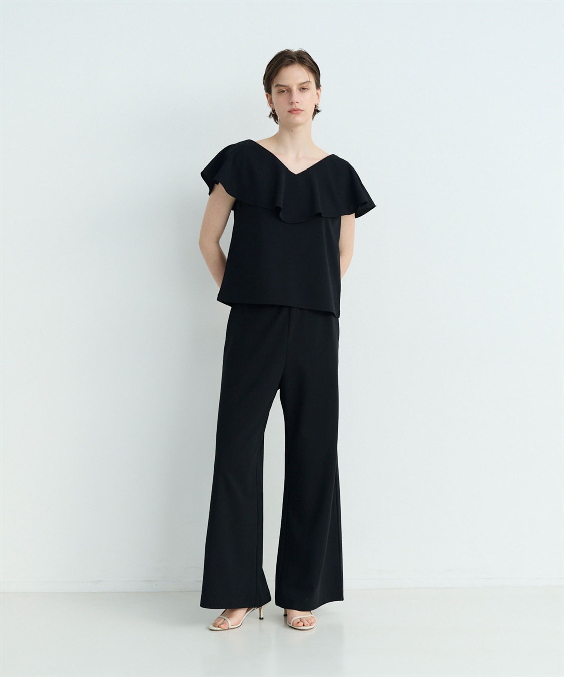 ジョゼットジャージーリラクシーパンツ N.O.R.C｜クロスプラス公式通販