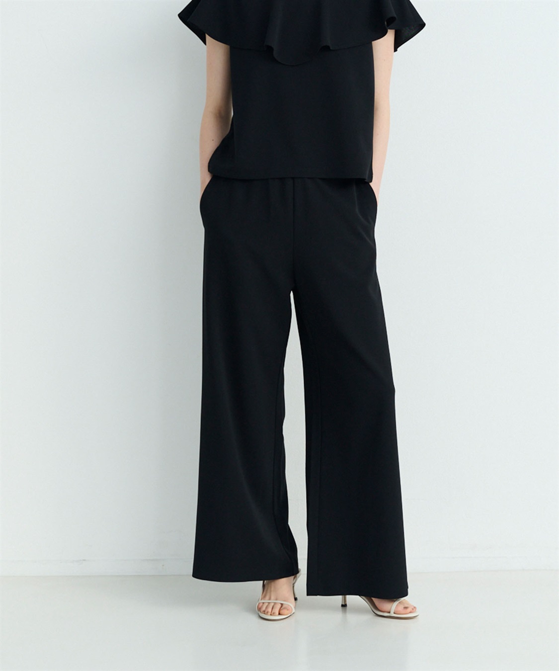 ジョゼットジャージーリラクシーパンツ N.O.R.C｜クロスプラス公式通販