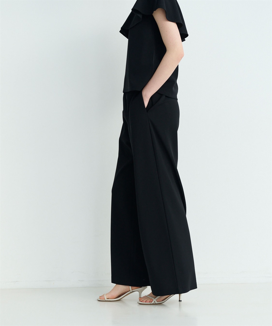 ジョゼットジャージーリラクシーパンツ N.O.R.C｜クロスプラス公式通販