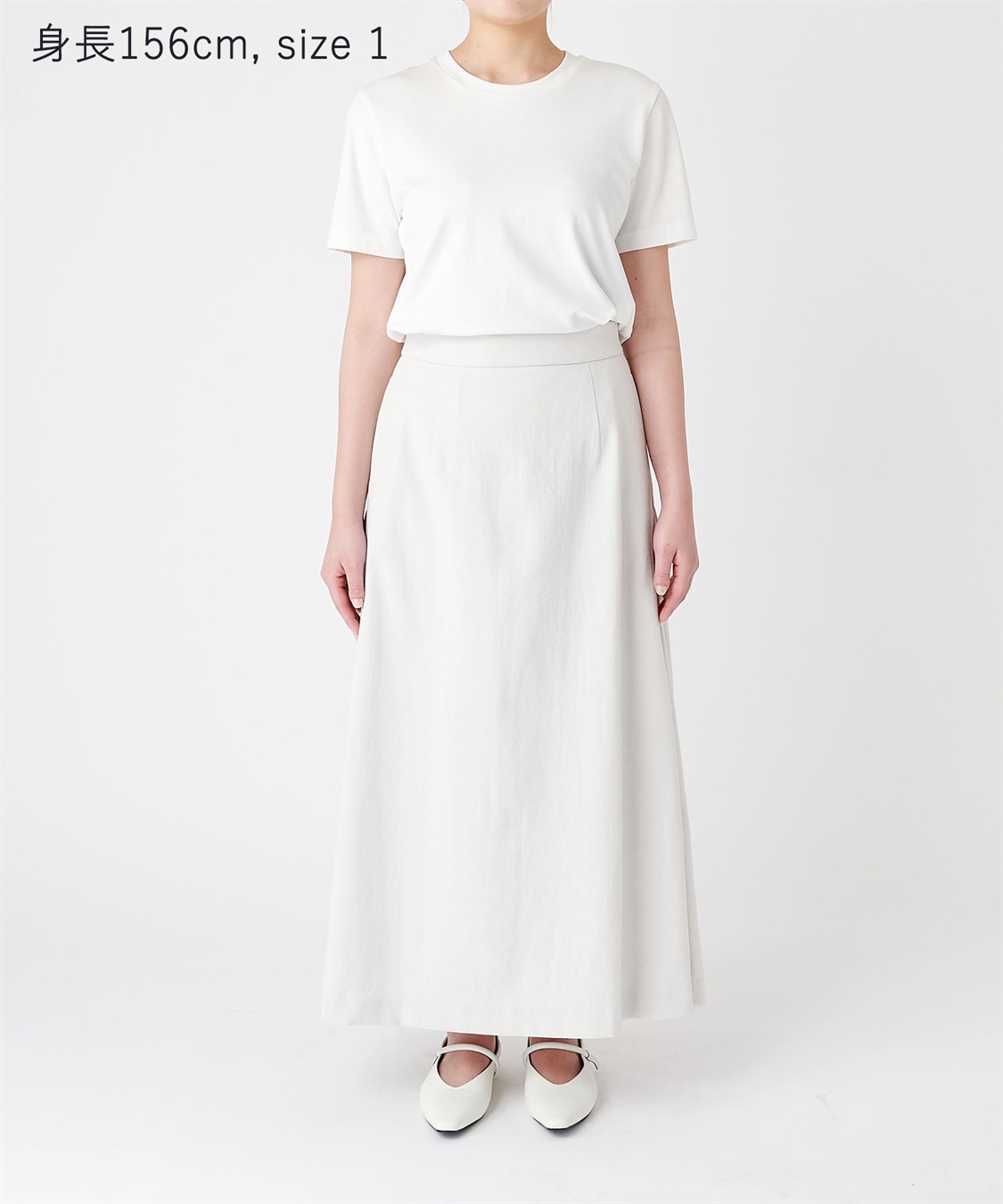タグ付✨定価2.7万 ノーメント normment リネンフレアオールインワン リネンオックス】サイドタックフレアスカート N.O.R.C｜クロスプラス