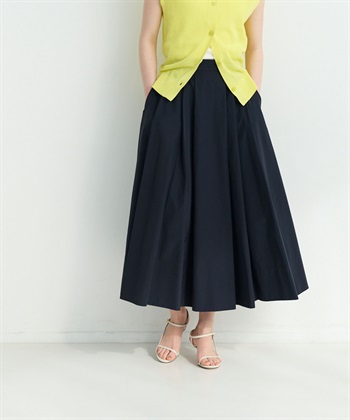 N.O.R.C 【FITTING CAMPAIGN対象商品】タックフレアスカート【NYLON WEATHER】_subthumb_13
