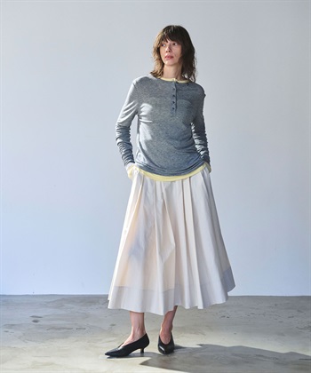N.O.R.C 【FITTING CAMPAIGN対象商品】タックフレアスカート【NYLON WEATHER】_subthumb_18