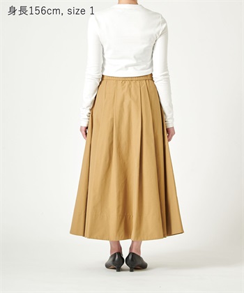 N.O.R.C 【FITTING CAMPAIGN対象商品】タックフレアスカート【NYLON WEATHER】_subthumb_20
