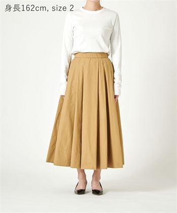 N.O.R.C 【FITTING CAMPAIGN対象商品】タックフレアスカート【NYLON WEATHER】_subthumb_21