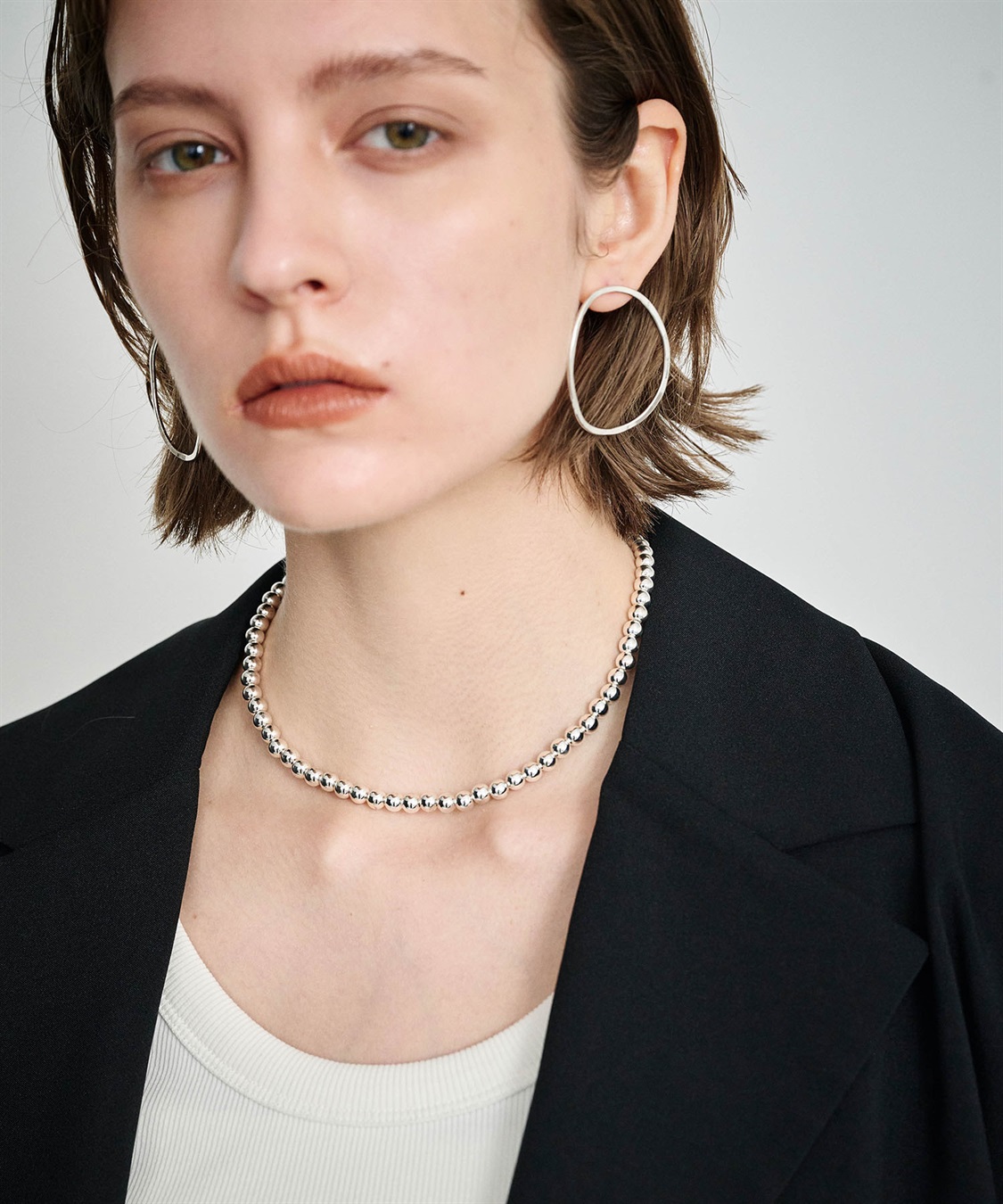 N.O.R.C アシンメトリーフープピアス_sub_3