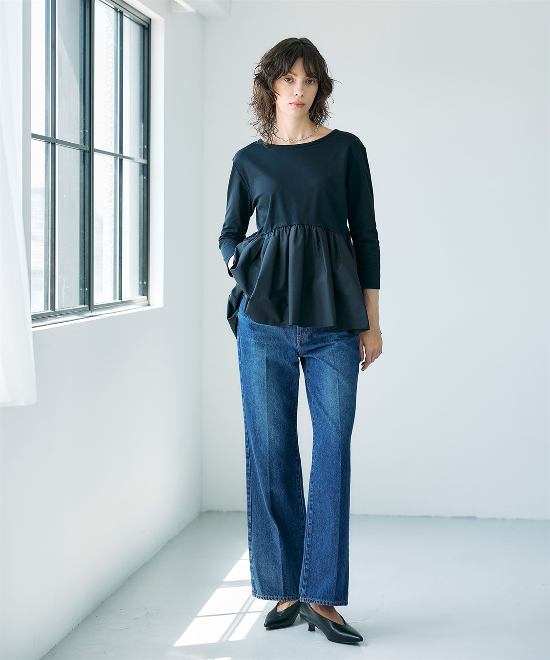 N.O.R.C タイプライターペプラムトップス【マルチファンクション】_sub_7