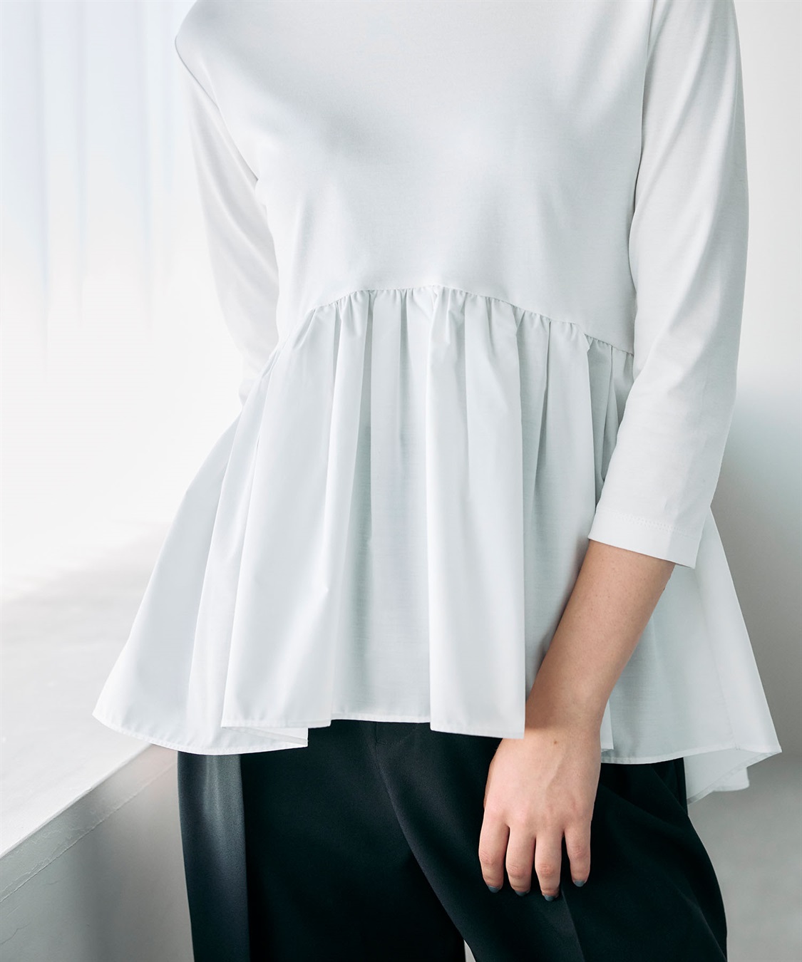 N.O.R.C タイプライターペプラムトップス【マルチファンクション】_sub_16