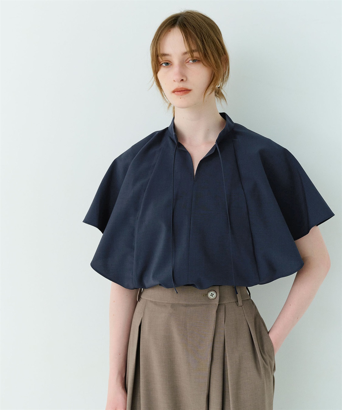 N.O.R.C ウォッシャブルラッフルブラウス【CLEAN MOTION】_sub_8