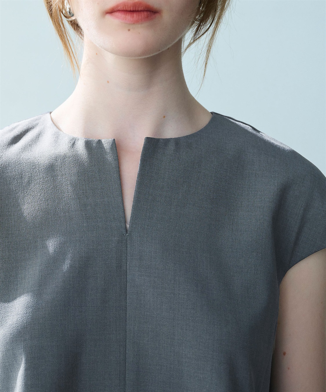 N.O.R.C ウォッシャブルペプラムブラウス【CLEAN MOTION】_sub_12