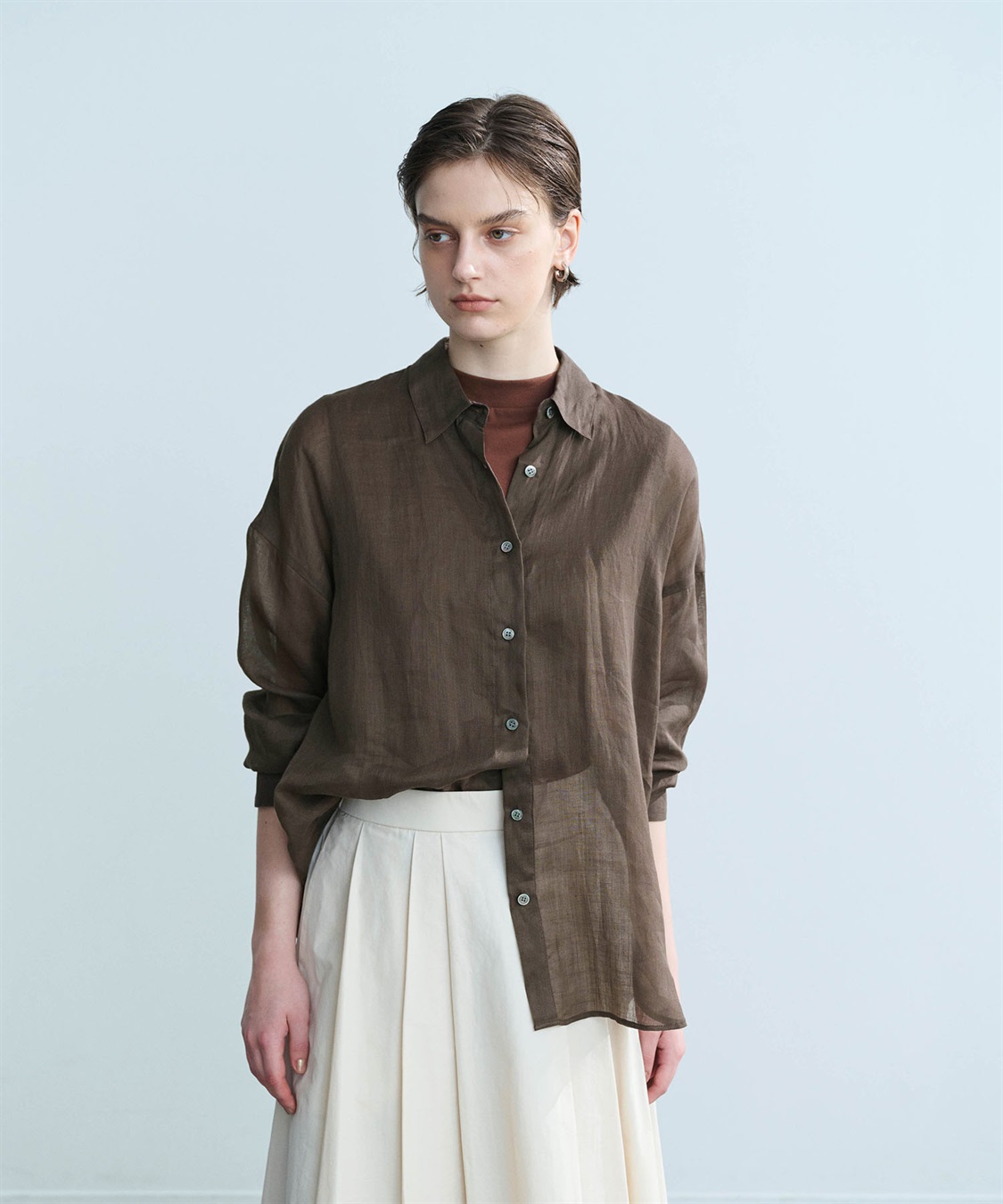 N.O.R.C 麻シアーシャツ_sub_2