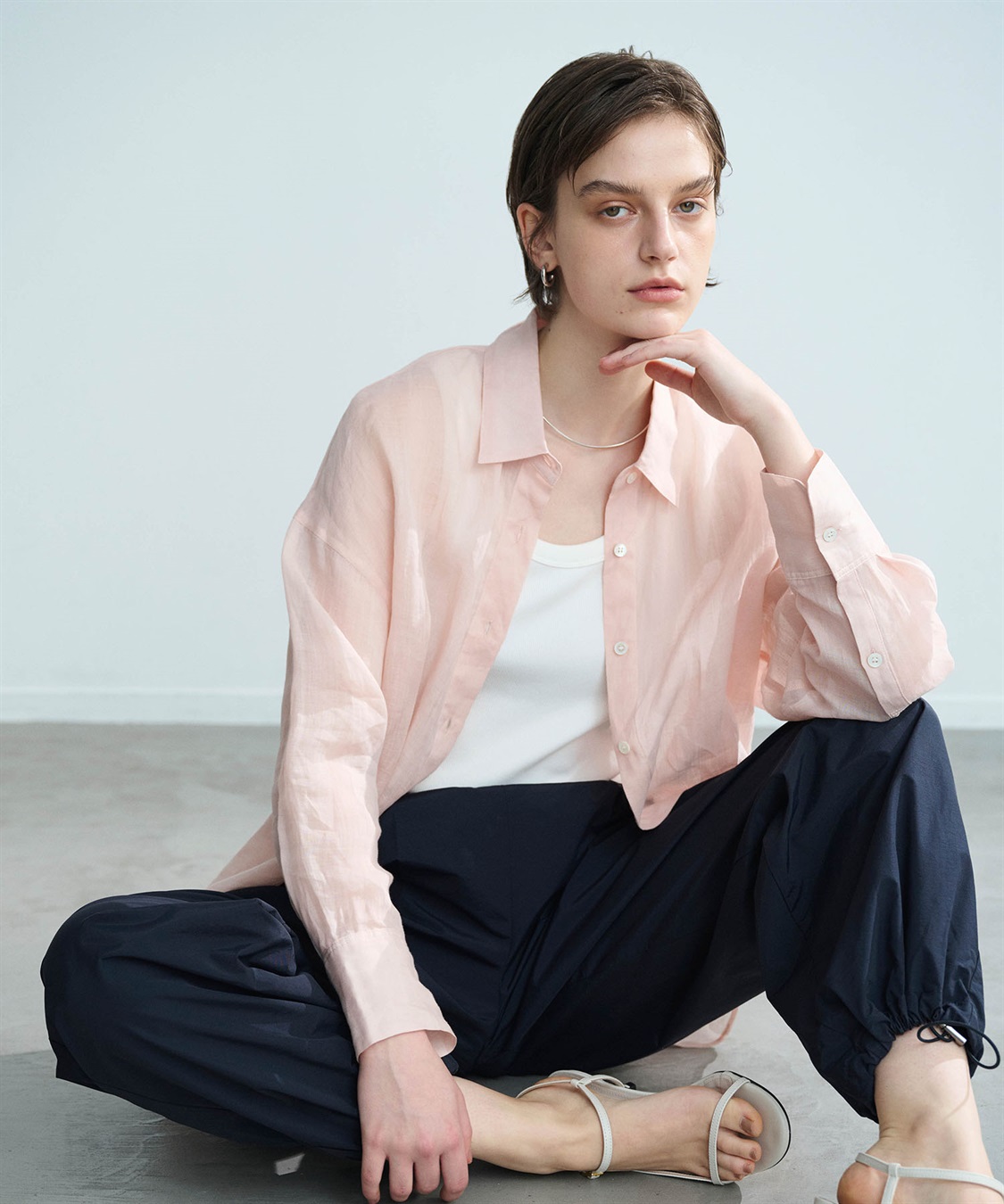 N.O.R.C 麻シアーシャツ_sub_20