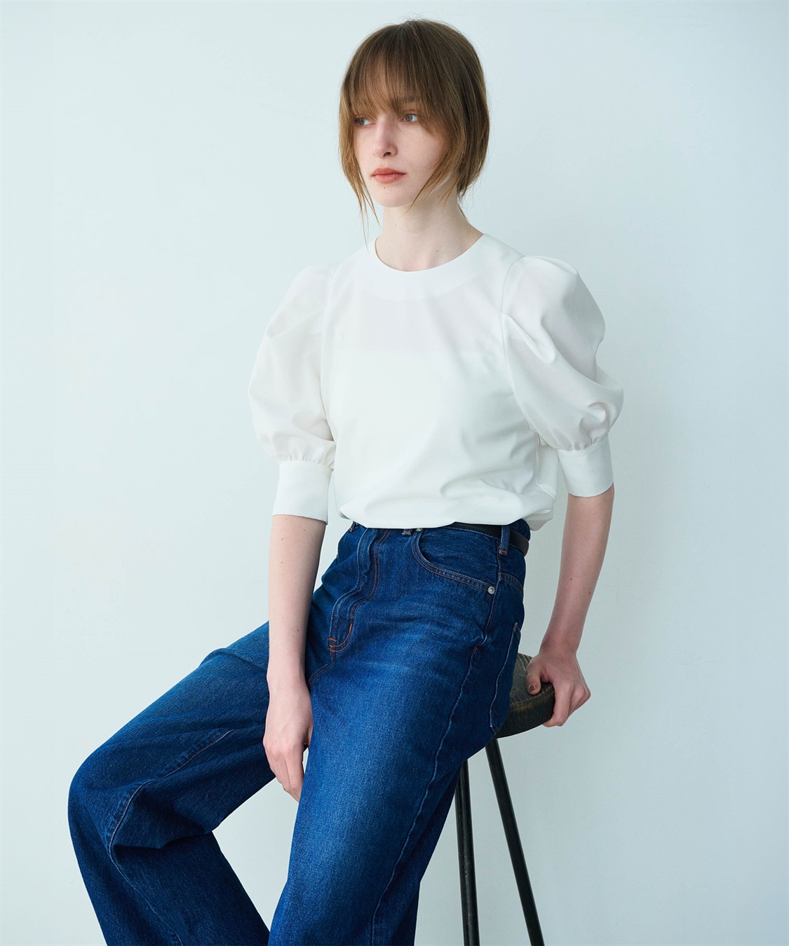 N.O.R.C タックフォルムブラウス【DRY COMFORTABLE】_sub_3