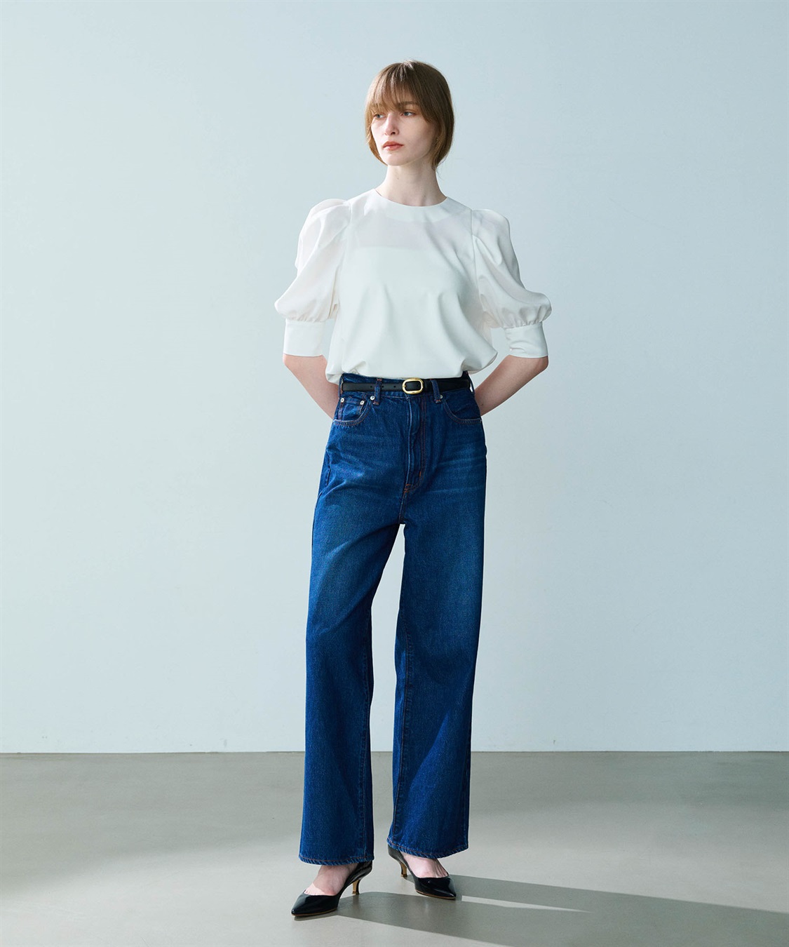 N.O.R.C タックフォルムブラウス【DRY COMFORTABLE】_sub_4