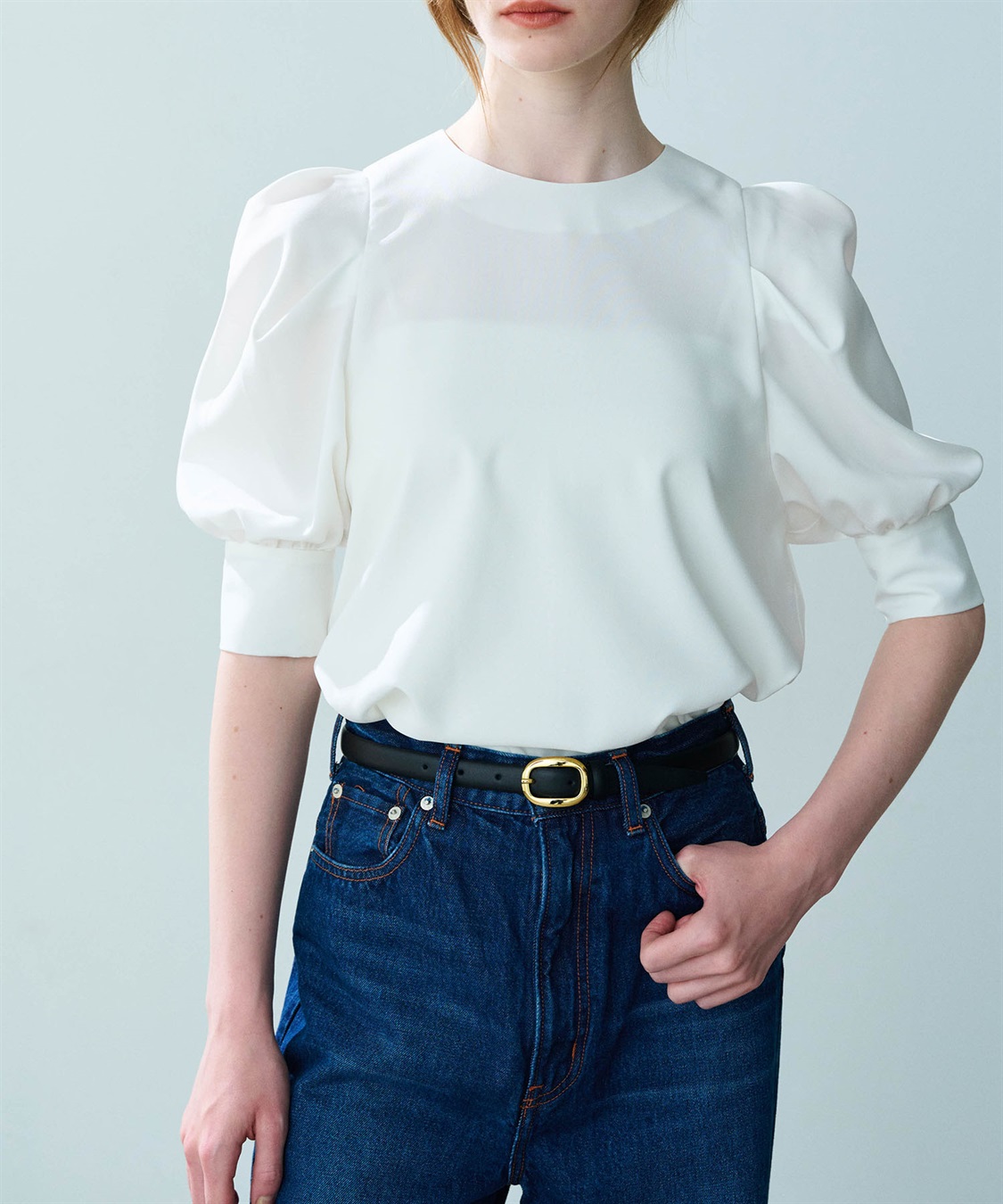 N.O.R.C タックフォルムブラウス【DRY COMFORTABLE】_sub_5