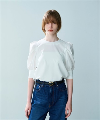 N.O.R.C タックフォルムブラウス【DRY COMFORTABLE】_subthumb_6