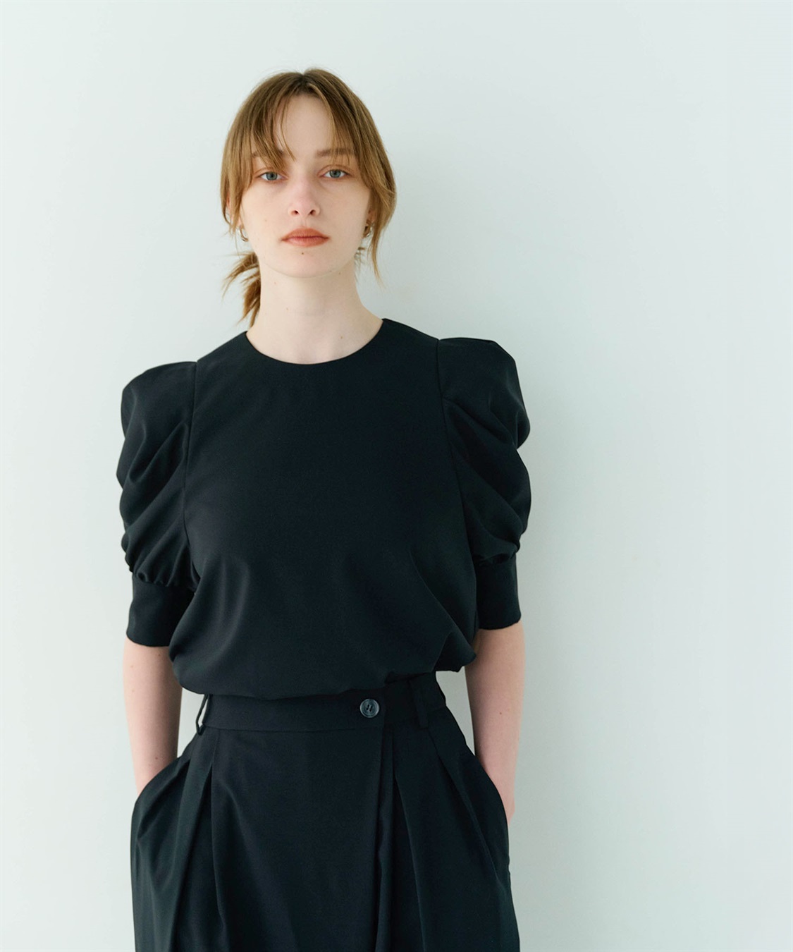 N.O.R.C タックフォルムブラウス【DRY COMFORTABLE】_sub_7