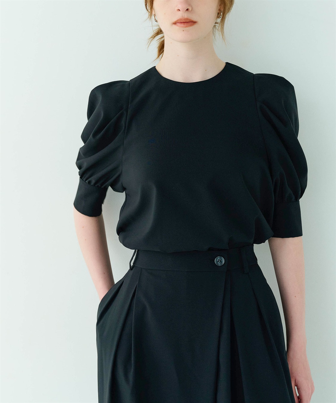 N.O.R.C タックフォルムブラウス【DRY COMFORTABLE】_sub_9