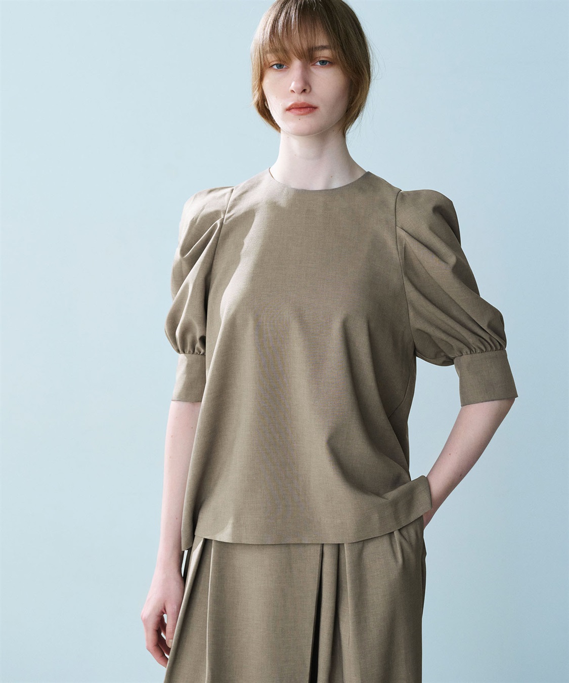 N.O.R.C タックフォルムブラウス【DRY COMFORTABLE】_sub_11