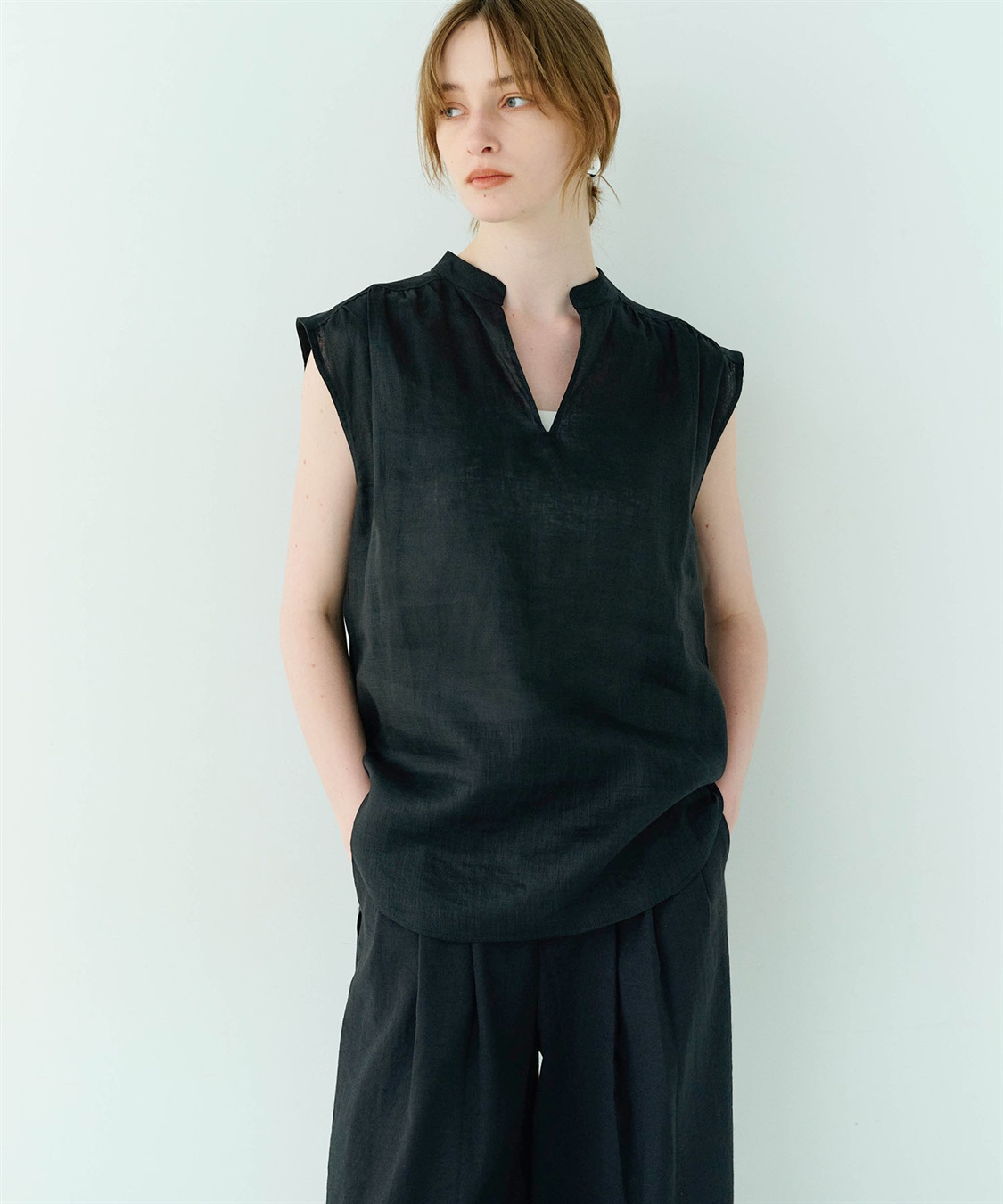 N.O.R.C リネンスキッパーブラウス_sub_5