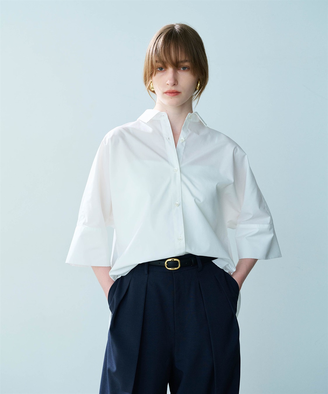 N.O.R.C コンフォータブルドルマンシャツ_sub_1