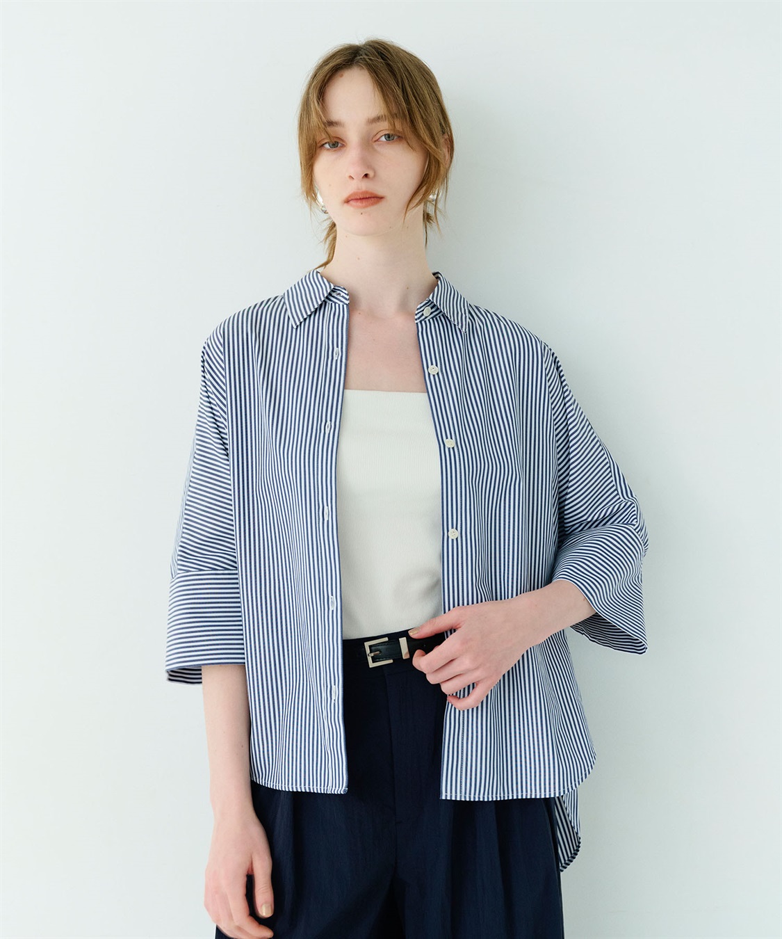 N.O.R.C コンフォータブルドルマンシャツ_sub_2