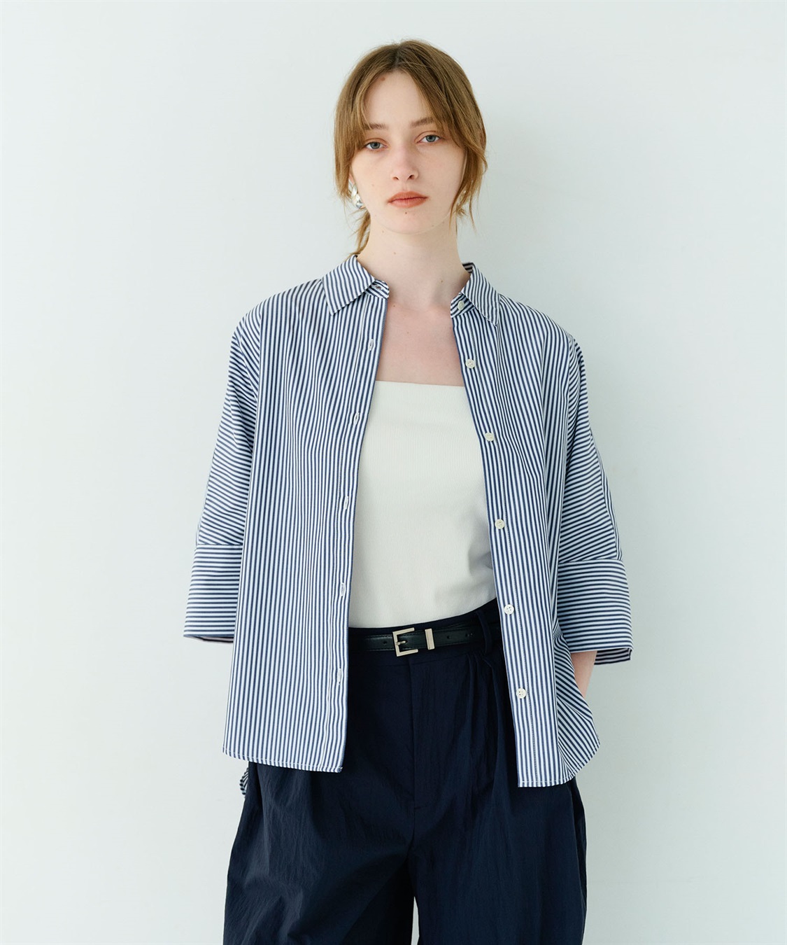 N.O.R.C コンフォータブルドルマンシャツ_sub_5