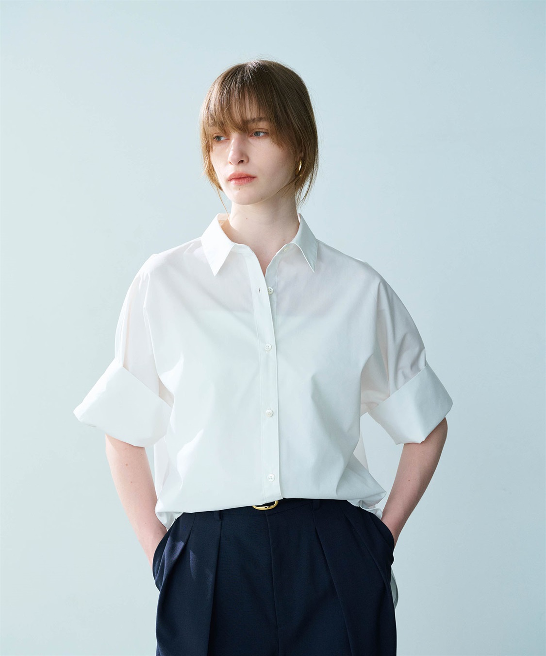 N.O.R.C コンフォータブルドルマンシャツ_sub_6