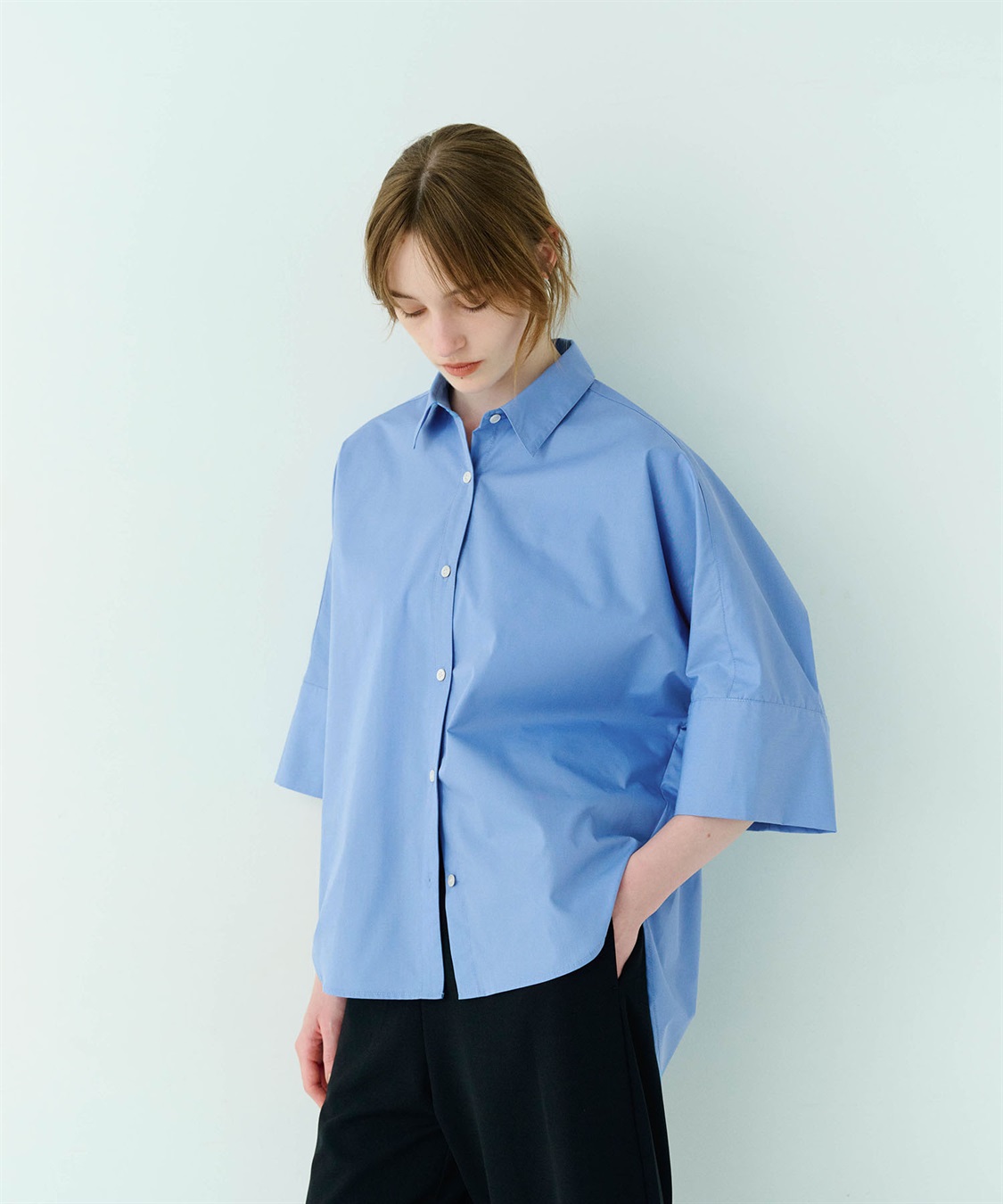 N.O.R.C コンフォータブルドルマンシャツ_sub_8