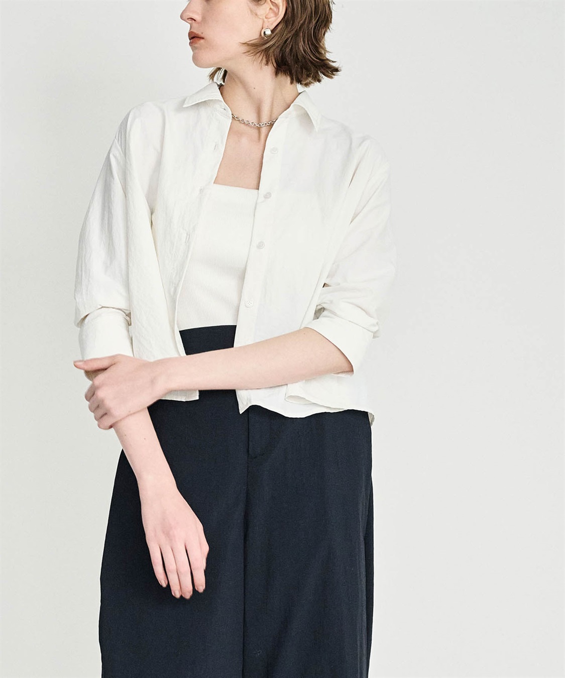 N.O.R.C 撥水ドロストスリーブシャツ【NYLON WATER PROOF】_sub_7