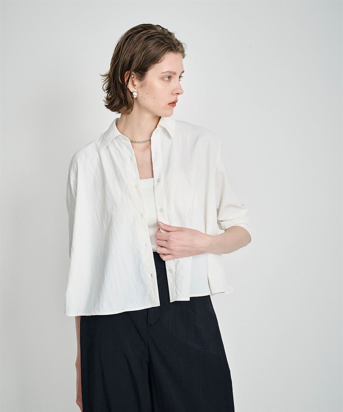 N.O.R.C 撥水ドロストスリーブシャツ【NYLON WATER PROOF】_sub_8