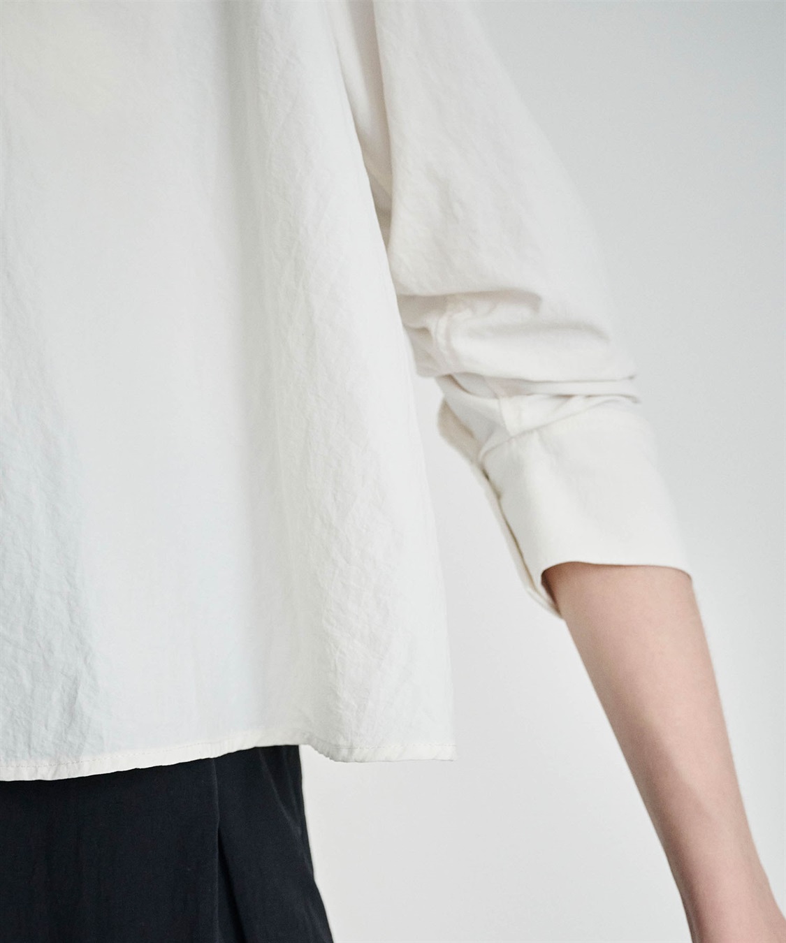 N.O.R.C 撥水ドロストスリーブシャツ【NYLON WATER PROOF】_sub_13