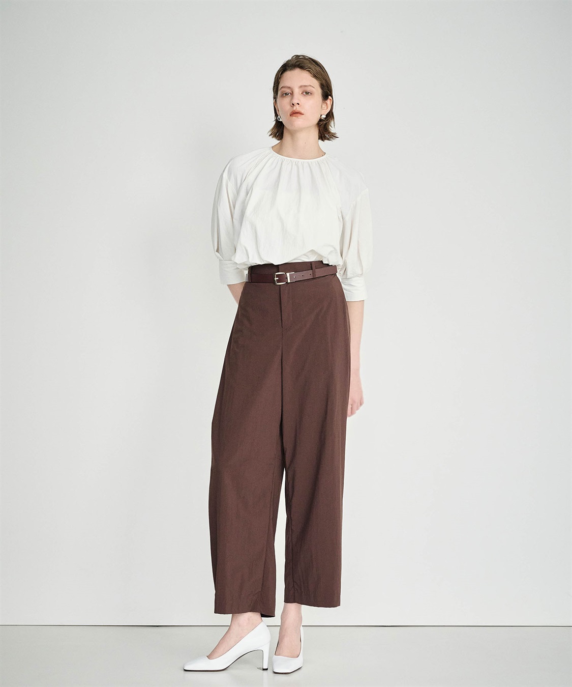 N.O.R.C 撥水ギャザータックブラウス【NYLON WATER PROOF】_sub_8